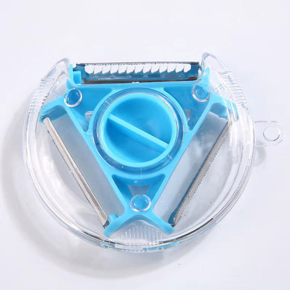 1PC 3 in 1 Peeler Multifunctional Stainless Steel Blade Vegetable Fruits Slicer Shredder Kitchen Tool Accessories