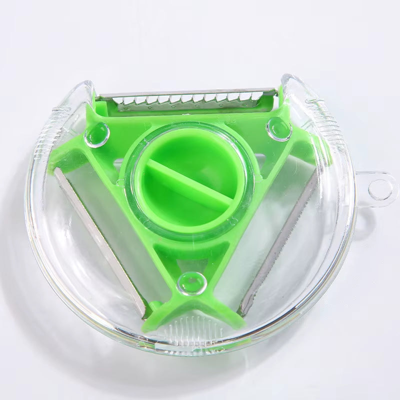 1PC 3 in 1 Peeler Multifunctional Stainless Steel Blade Vegetable Fruits Slicer Shredder Kitchen Tool Accessories