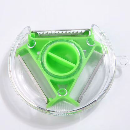 1PC 3 in 1 Peeler Multifunctional Stainless Steel Blade Vegetable Fruits Slicer Shredder Kitchen Tool Accessories