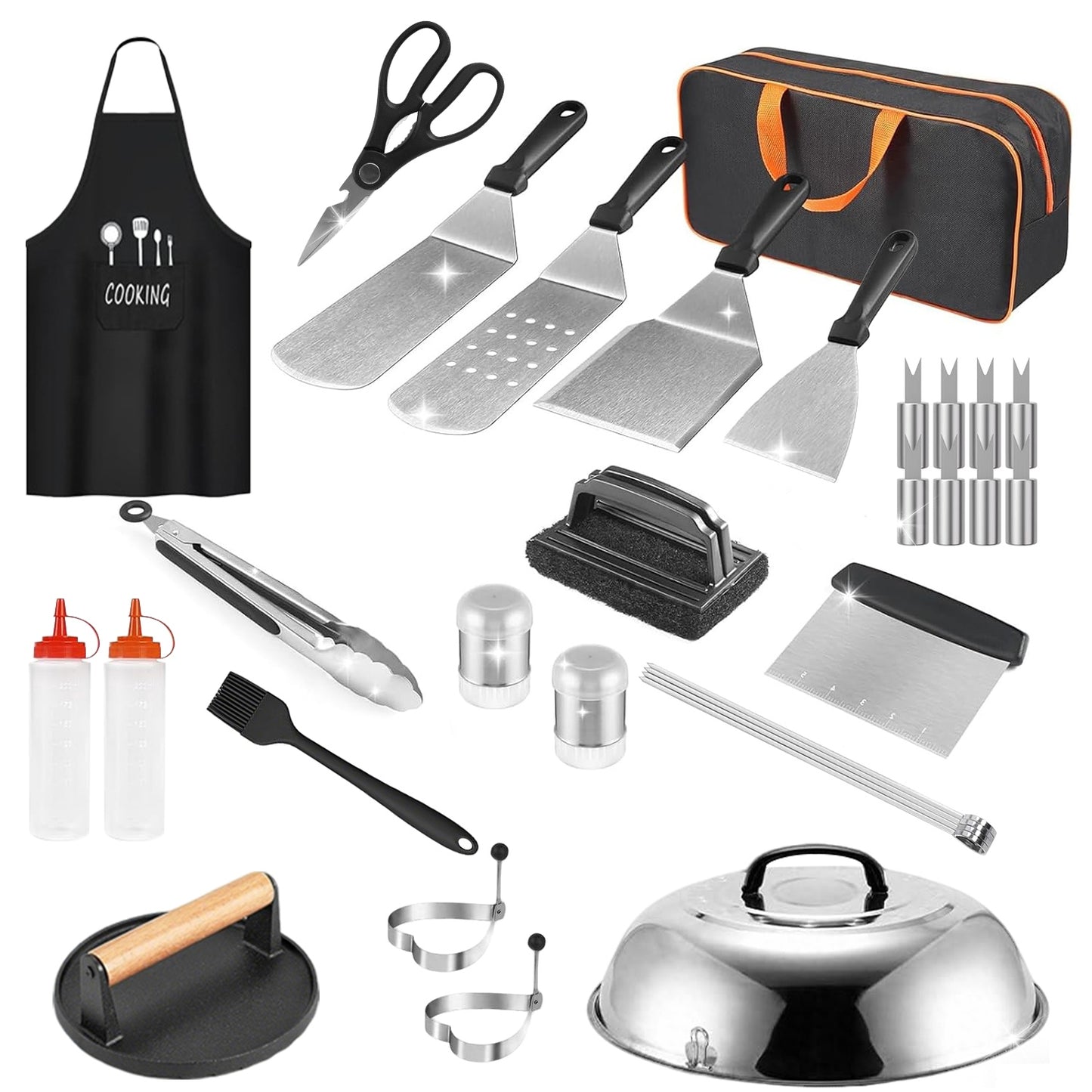 31-Piece Professional Griddle Tool Set