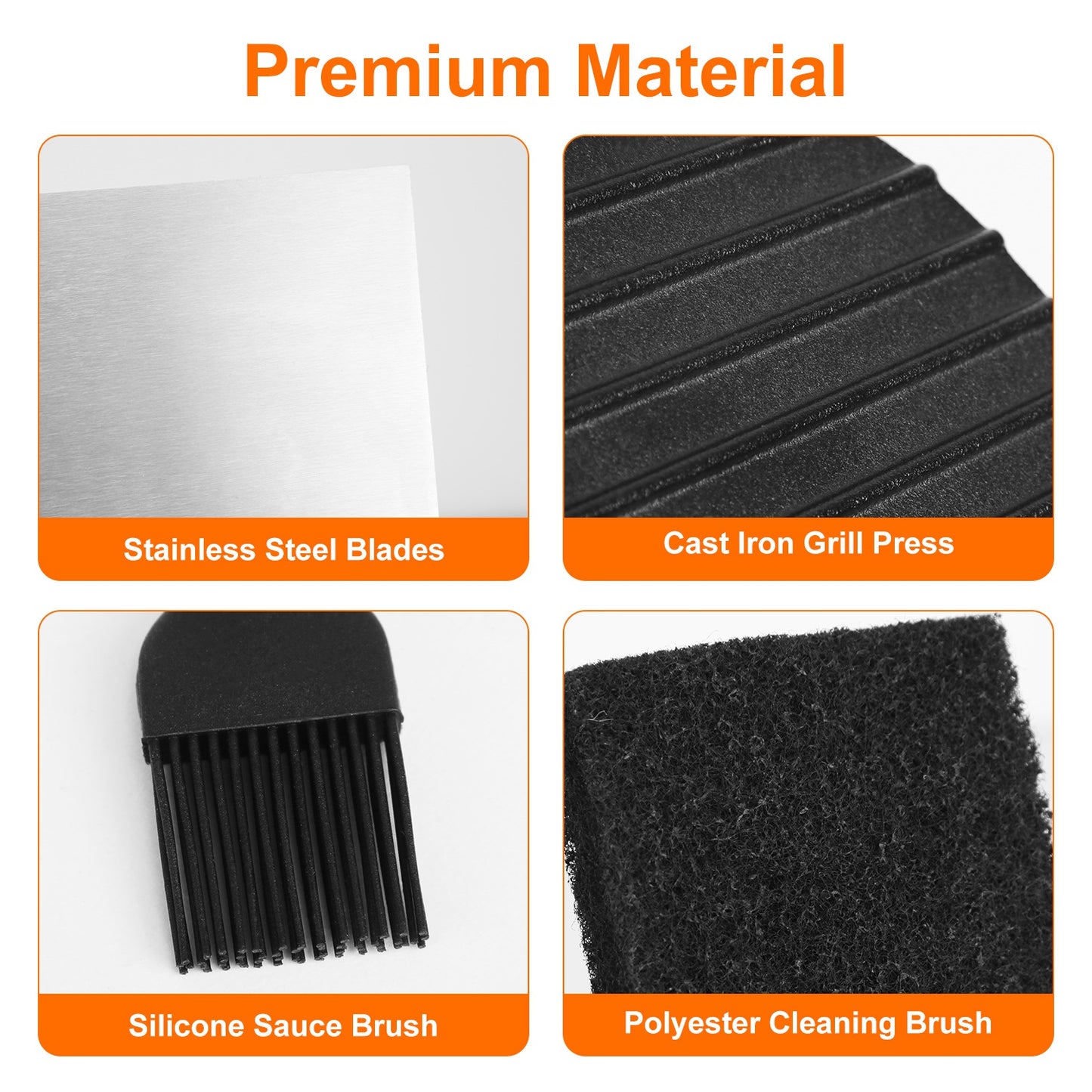 31-Piece Professional Griddle Tool Set