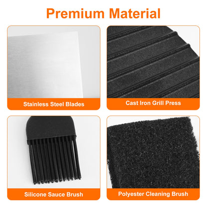 31-Piece Professional Griddle Tool Set