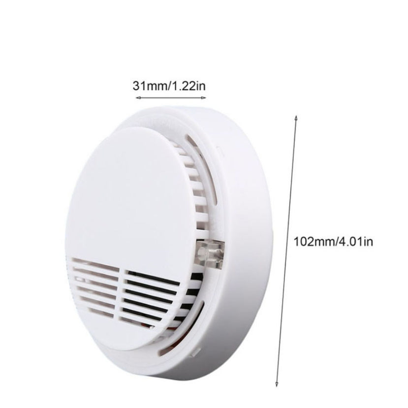 Photoelectric Smoke Alarm with Battery