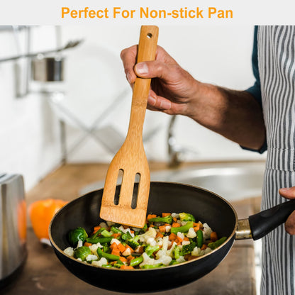 6-Piece Bamboo Cooking Utensil Set