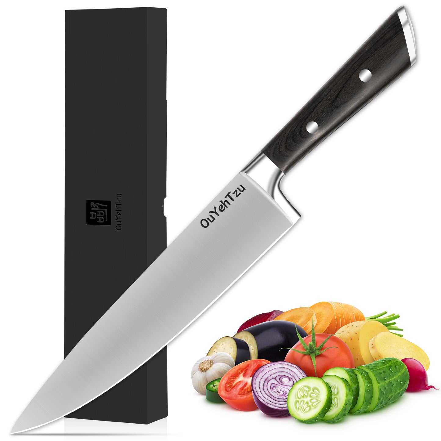 8" Japanese High Carbon Chef Knife