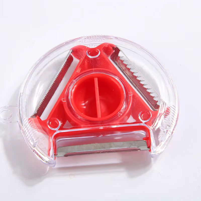 1PC 3 in 1 Peeler Multifunctional Stainless Steel Blade Vegetable Fruits Slicer Shredder Kitchen Tool Accessories