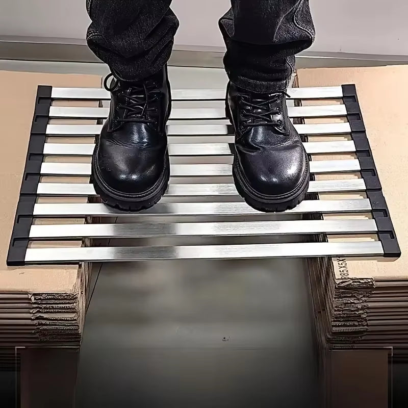 304 Stainless Steel Kitchen Sink Drain Rack Sink Dish Rack Dish Rack Foldable Telescopic Drain Basket