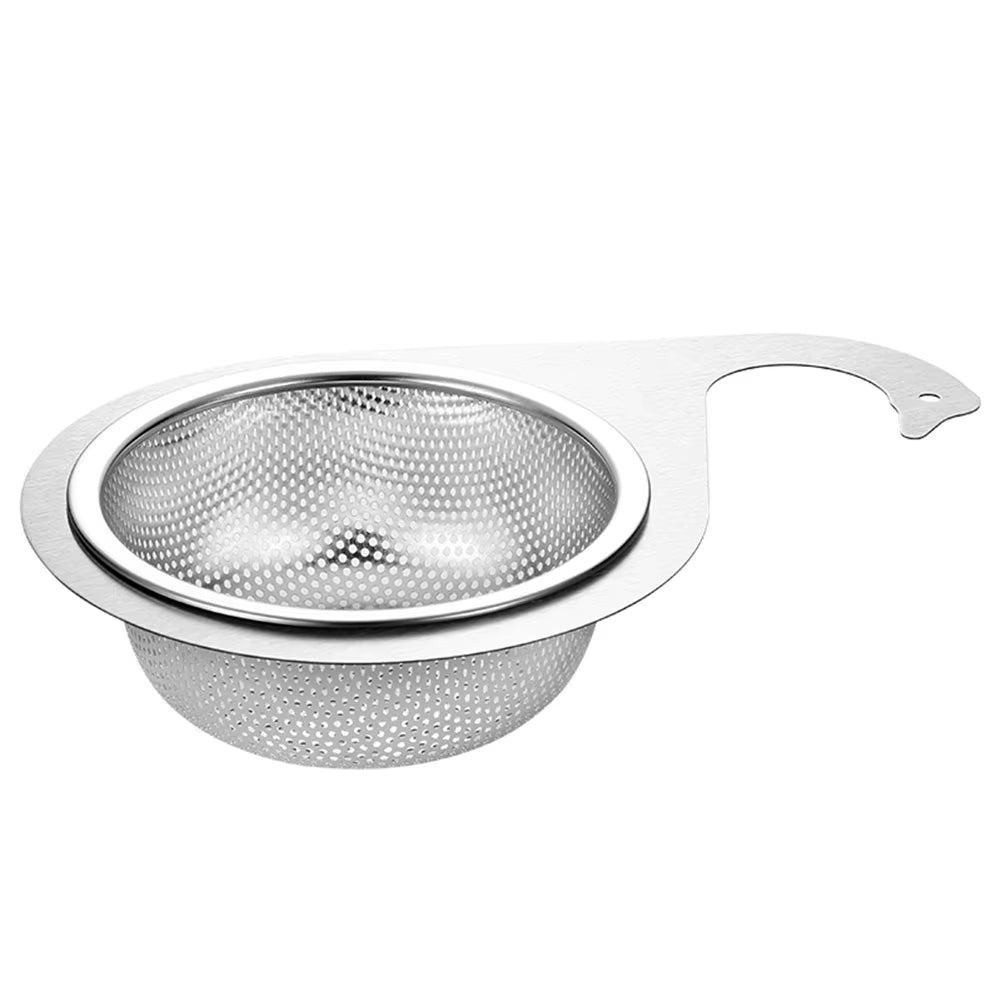 1/2 PCS Stainless Steel Hanging Sink Strainer Sink Garbage Filter Drain Rack for Filter Kitchen Waste & Wash Vegetables Fruits