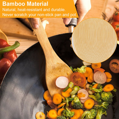 6-Piece Bamboo Cooking Utensil Set